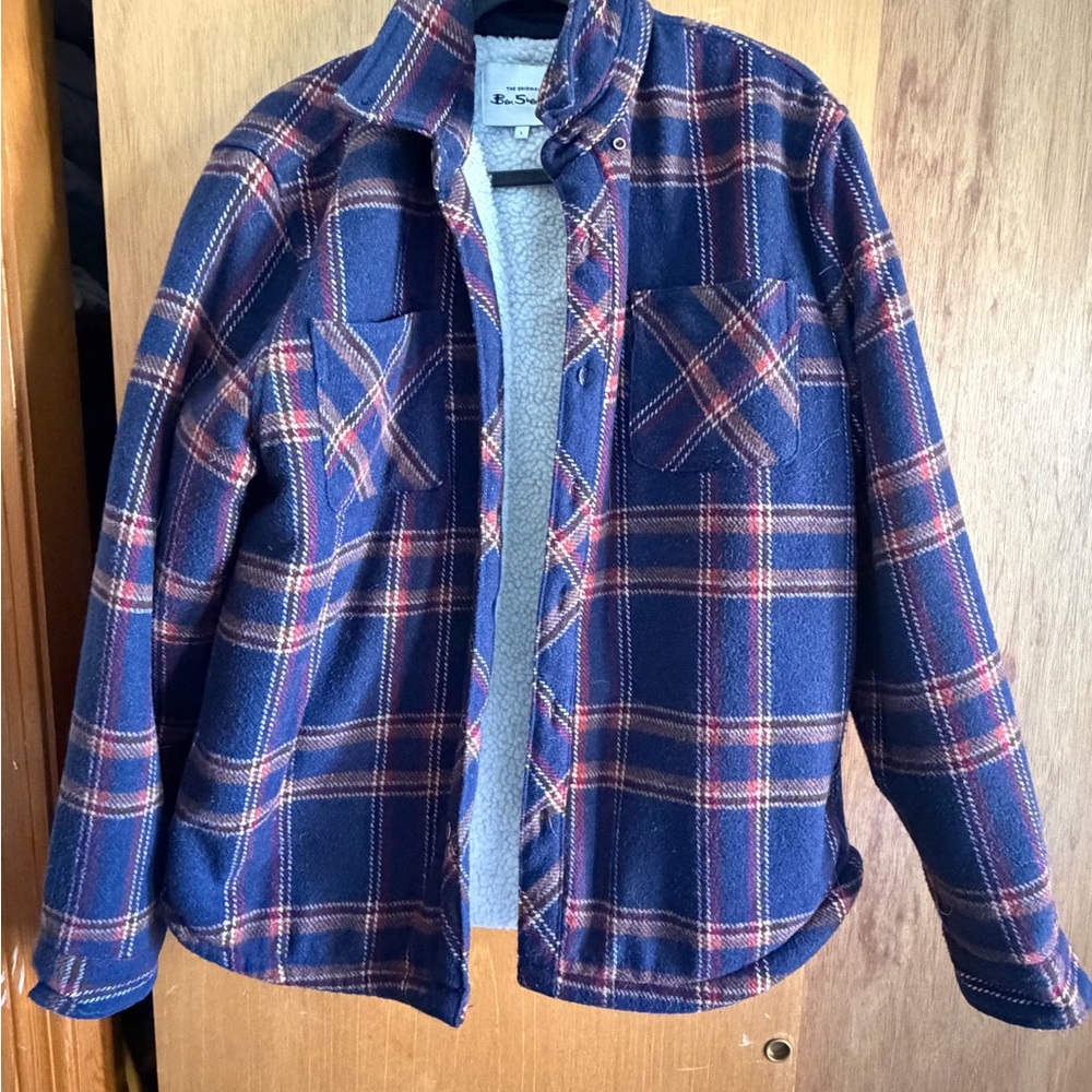 Ben Sherman Multicolor Sherpa-Lined Jacket